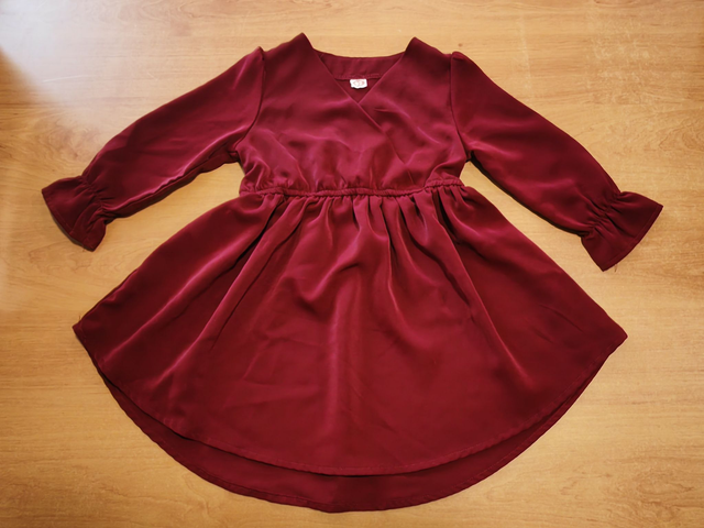 Robe bordeaux en 3 ans