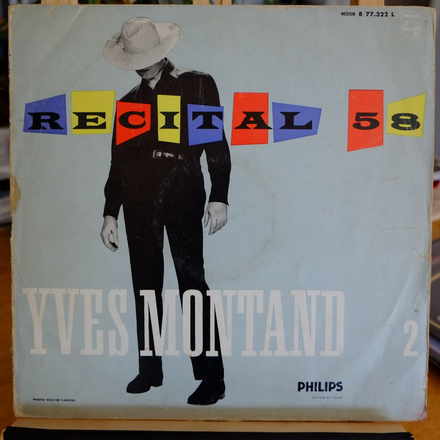 YVES MONTAND - Récital 58