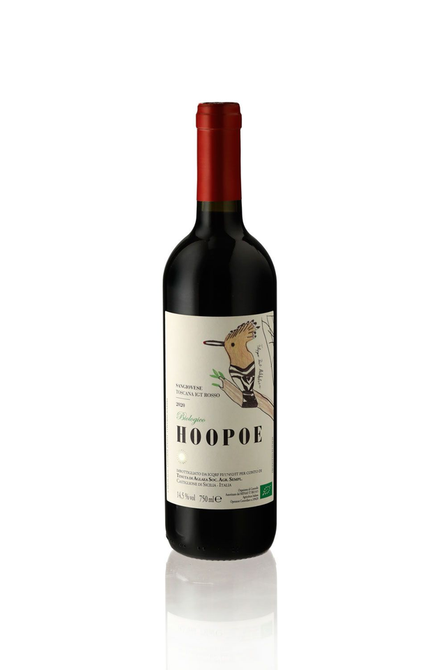 2020/2022 HOOPOE BIO Sangiovese IGP Toscana (cassa da 6 btg.)