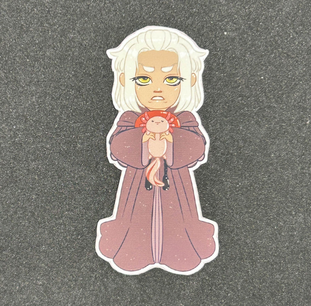 Emet Axolotl Sticker