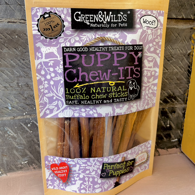 Green &amp; Wild’s Puppy Chew-It’s 80g
