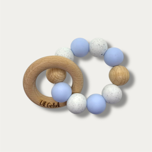 Bijtring Baby | Licht Poederblauw