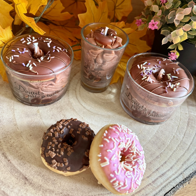 Bougie Donuts pâte à tartiner