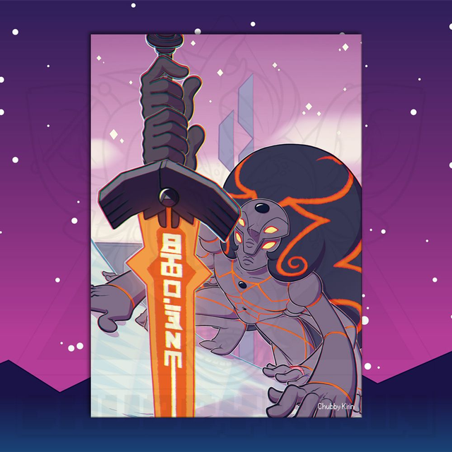 Steven Universe Obsidienne - A4