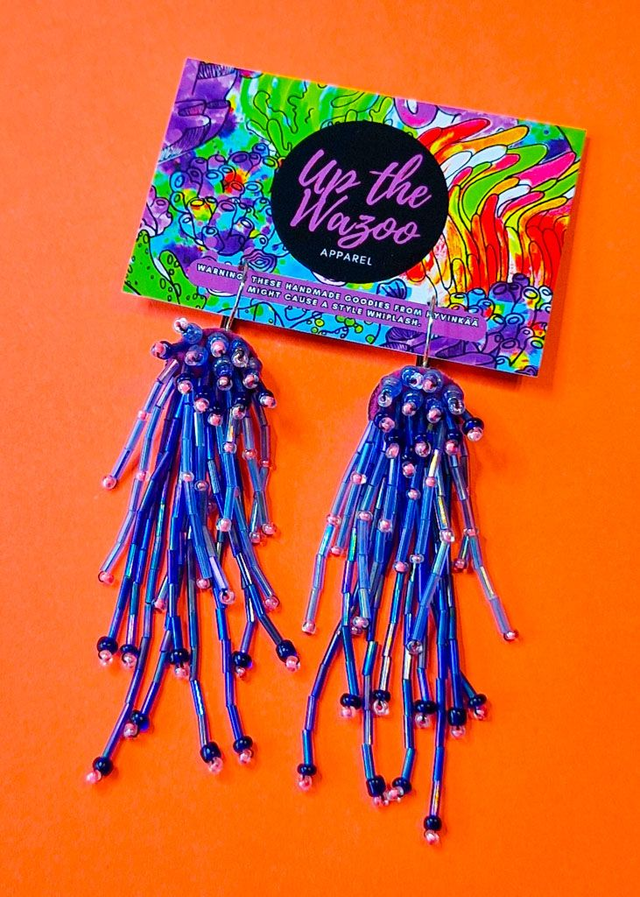 Medusa korvakorut, Blue Rave Baby