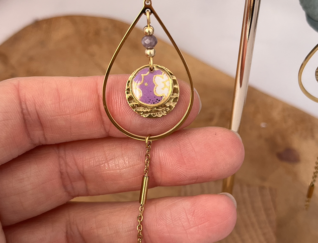 Boucles d’oreilles acier inoxydable