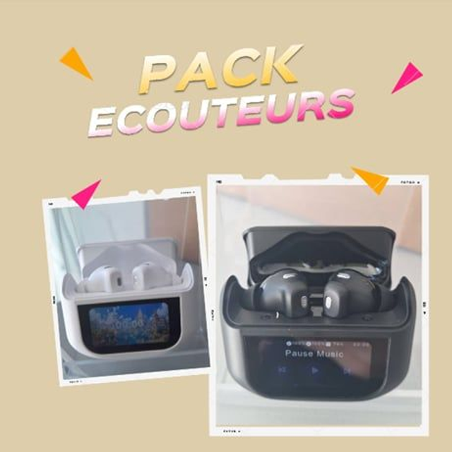 pack famille écouteurs 