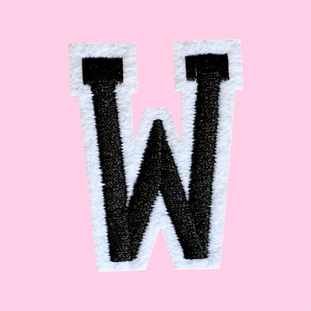 Varsity Alphabets W
