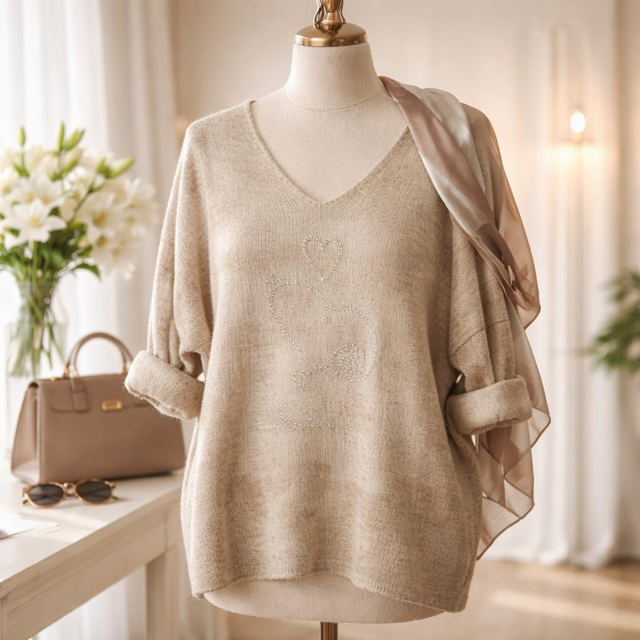 Chenyl Pullover "Snoopy" (Gr. 48-50/52)