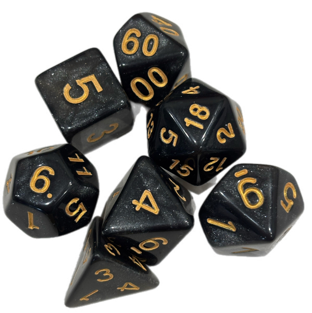 Dés -Set de 7 formes