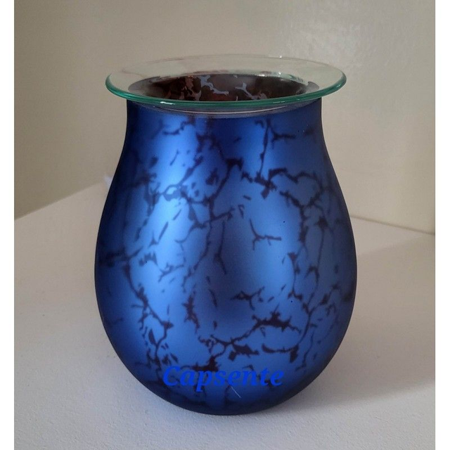 Lampe électrique CALORYA bleue N10, diffuseur Chaleur Douce