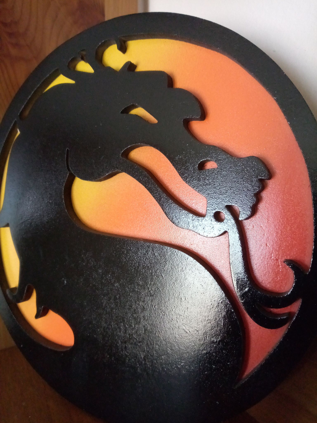 Mortal Kombat - 20x20 cms