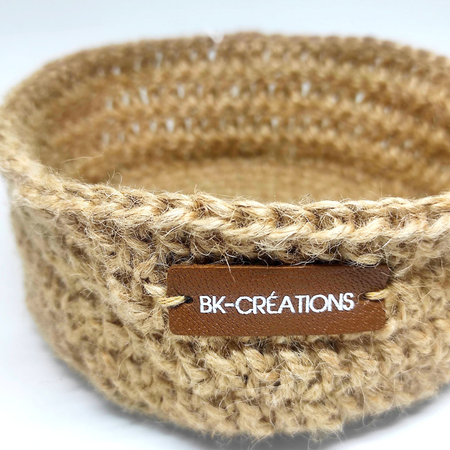 Grand Vide poche minimaliste - jute