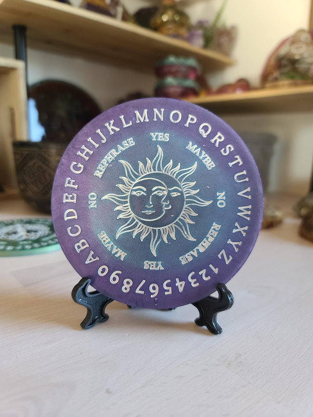 Planche à pendule Soleil-Lune