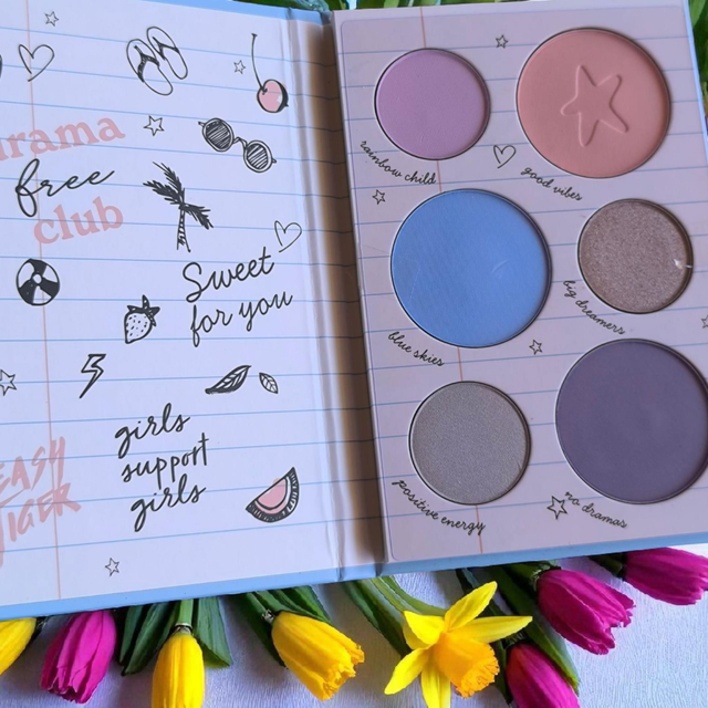 Palette 6 ombres à paupières (Drama free club)