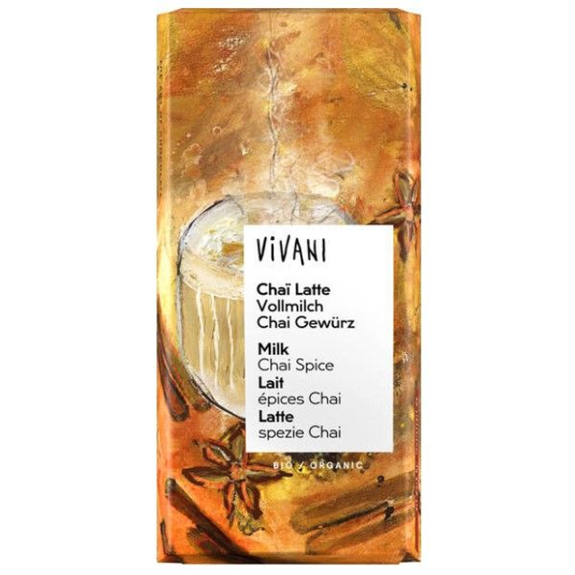 Vivani Chai Latte 80g Tafel