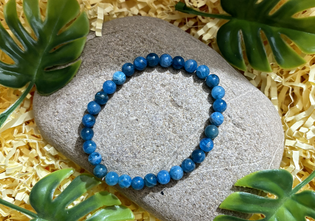 BRACELET APATITE BLEU