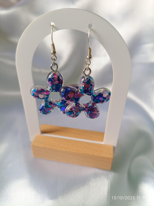 Boucle d&#039;oreille nuit galactique 