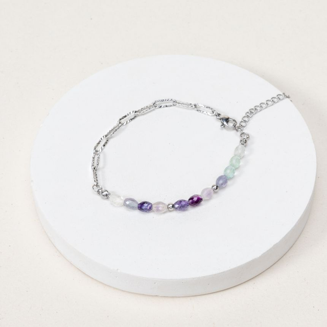 Bracelet Diane - Fluorite extra