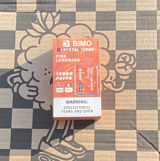 Puffs Bimo Crystal 12k Pink Lemonade 🍋