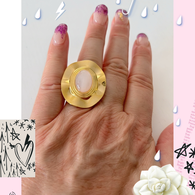 Bague Stella rose