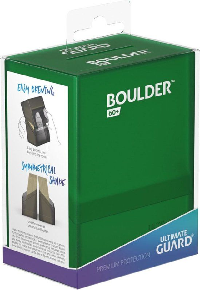 Ultimate Guard Boulder Deck Case 60+ Standard Size Emerald