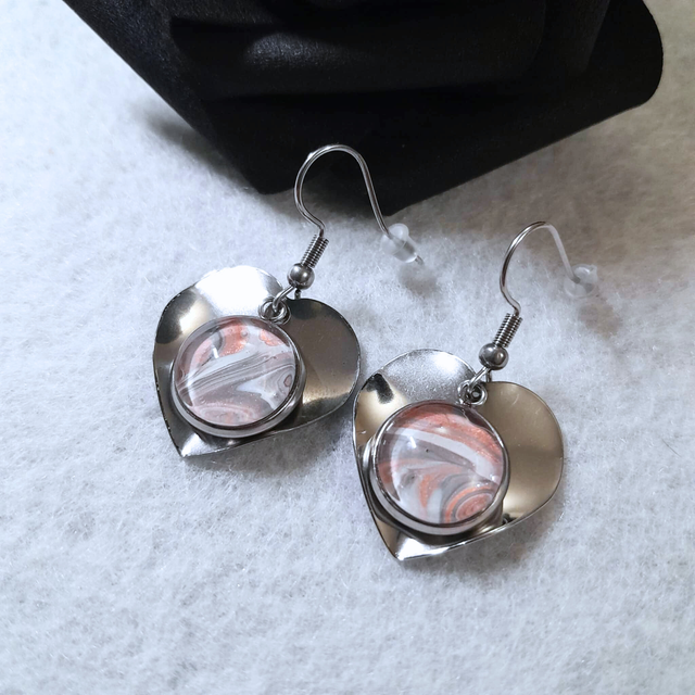 PARIS MON AMOUR - Boucles d'oreilles - Métal argenté 