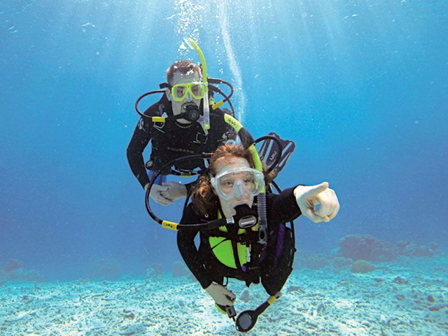 Scuba diver pratique 4 plongées 
