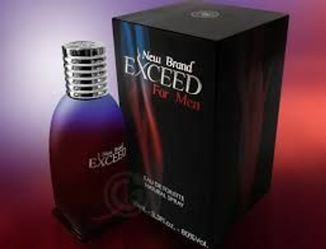 EAU DE PARFUM EXCEED MEN NEW BRAND
