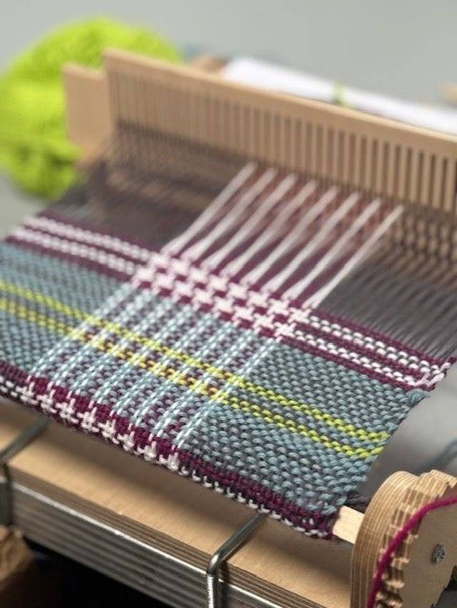 64 Weave a Scarf Saturday 28 February 2026 10:00 to 16:30 Tabby and Tweed