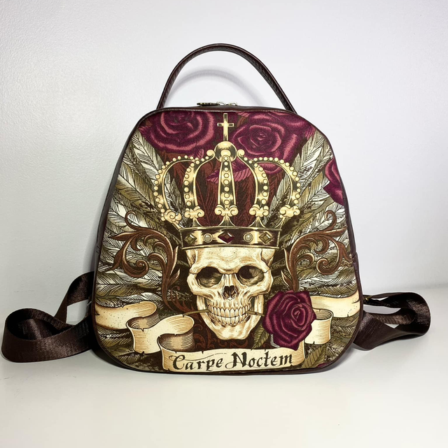 Skull design Backpack 