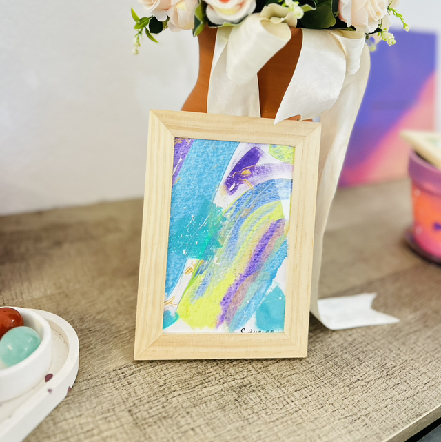 Tableau d’art à poser 10x15 cm 