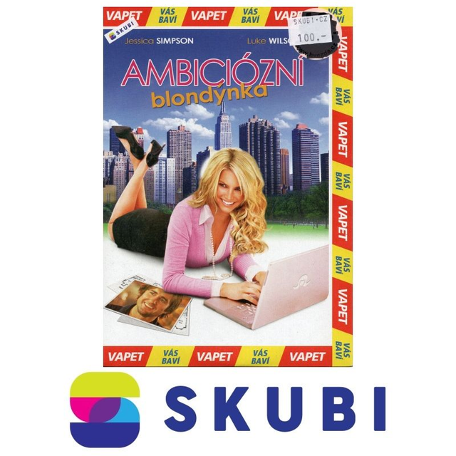 DVD Ambiciózní blondýnka - česky, anglicky