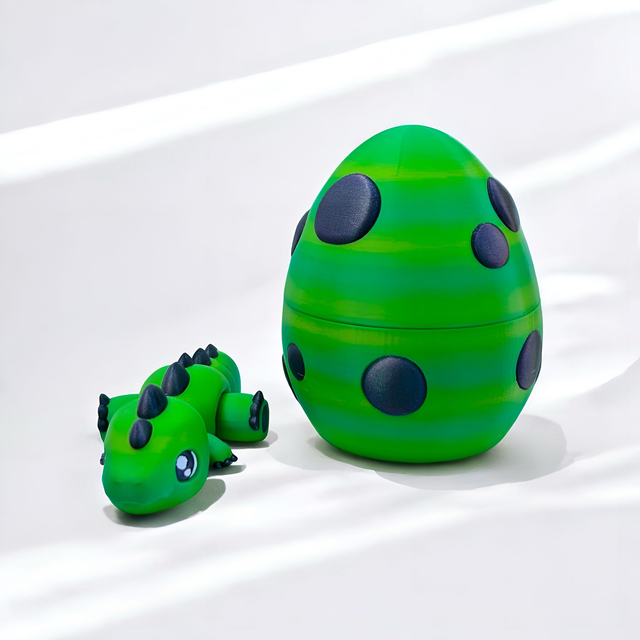 Flexi T-Rex and Egg