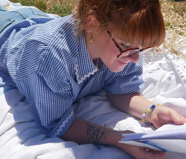 La chemise MADO et son chouchou assorti - Vichy bleu