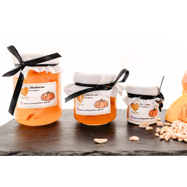 Compota de Abóbora e Amêndoa Biológica