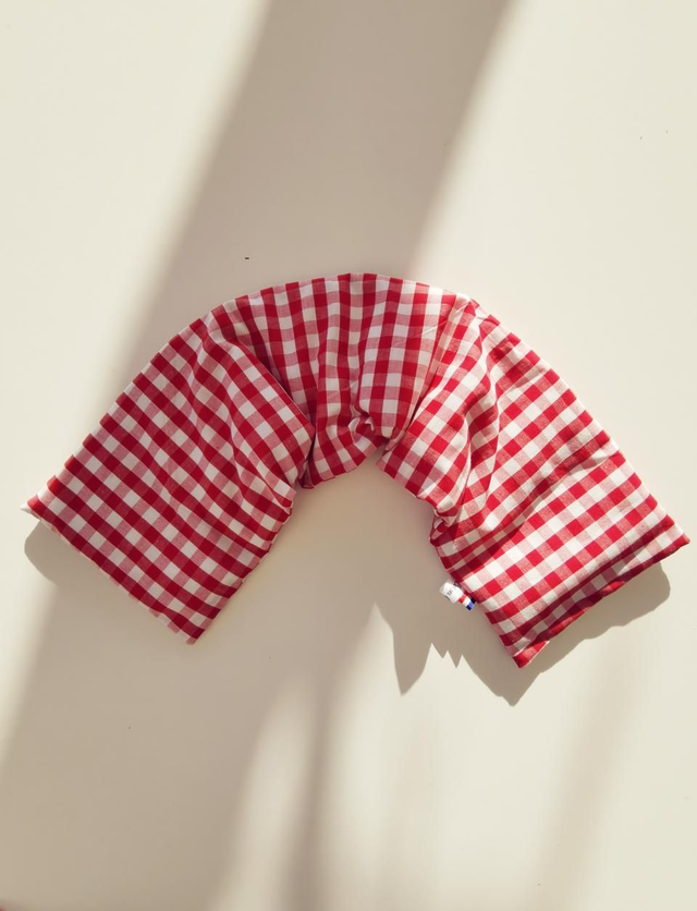 Bouillotte MADELEINE vichy rouge