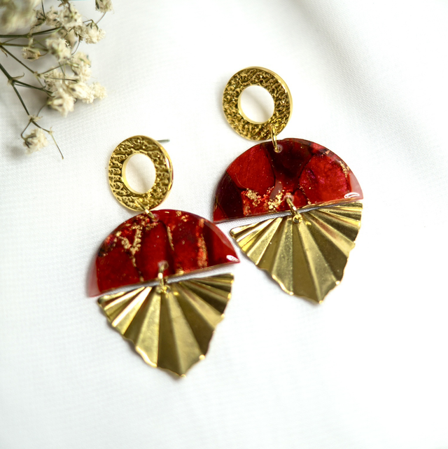 Coloris rubis - Boucles Malo