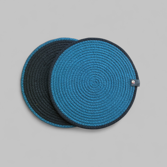 Lot de 2 dessous de plat 25 cm inversés