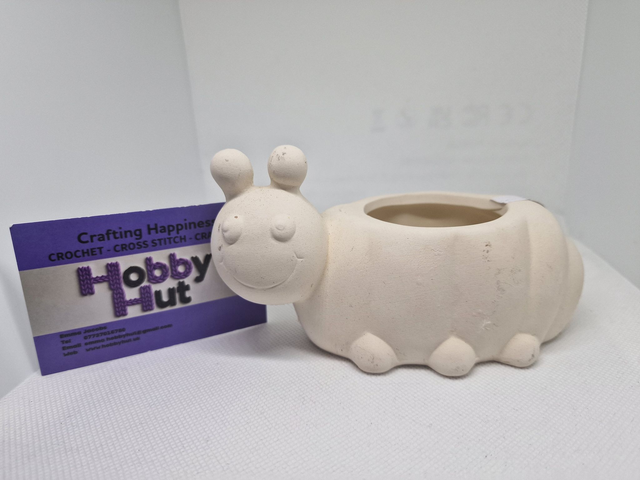 Paint-Your-Own Caterpillar Pot