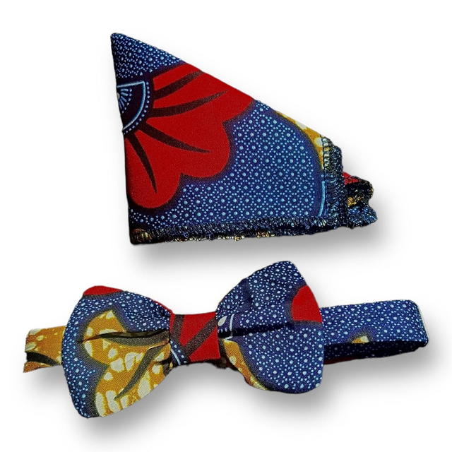 Noeud papillon et mouchoir de poche