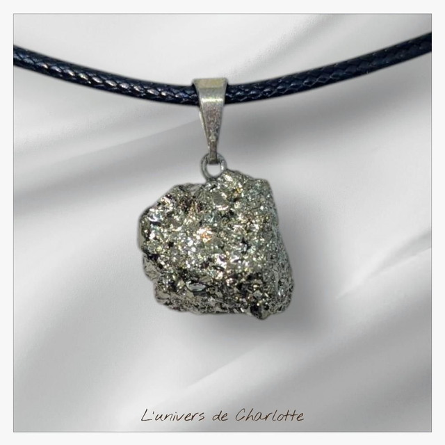 Pendentif &quot;Pyrite&quot; PN-027