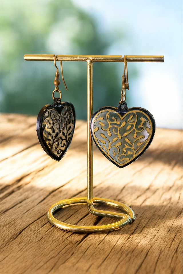 💛 Náušnice „Golden Heart“