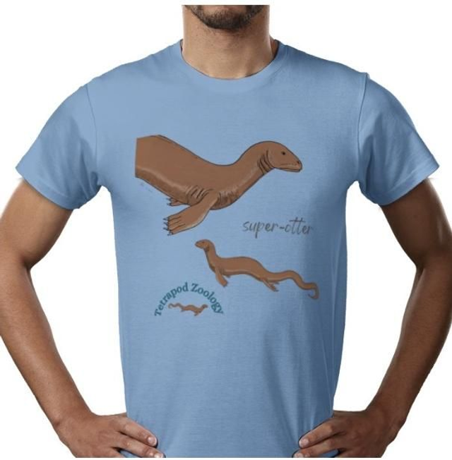 Tet Zoo super-otter tee 