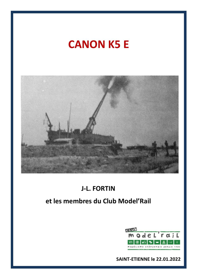 Fascicule Le canon K5