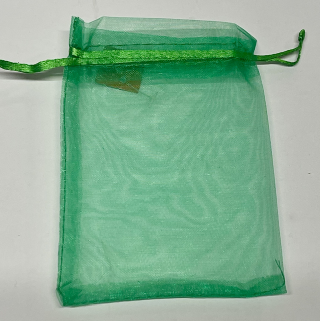 Green Organza Bag 
