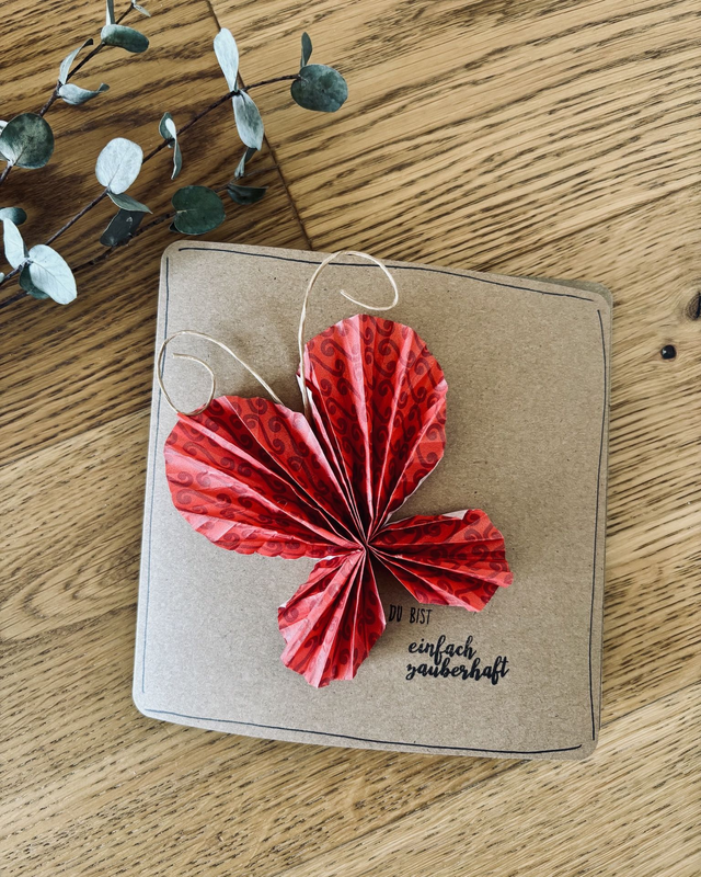 Schmetterling "Du bist einfach zauberhaft"