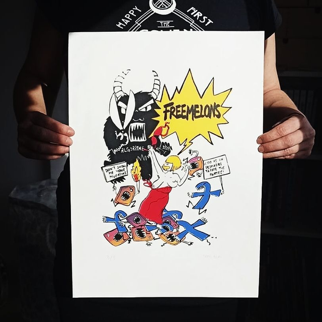 FREEMELONS LÀMINA TXAN GRAU 