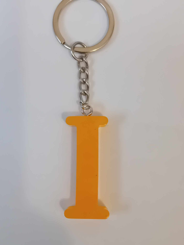 Porte clef lettre I 