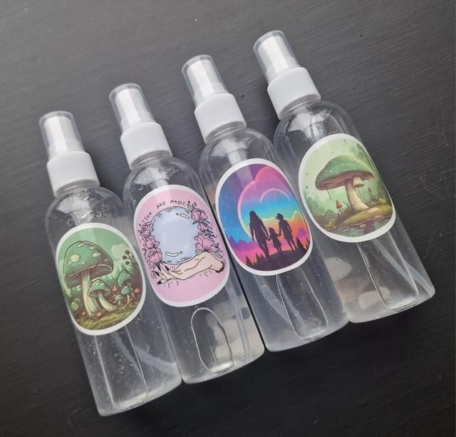 Crystal and aura cleansing spray